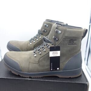 NEW Sorel  Men's 13 Ankeny II Mid Boot Waterproof Major Brown Coal